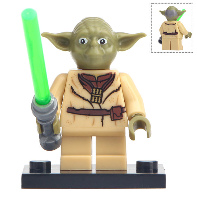Yoda Original Trilogy custom Star Wars Minifigure - Minifigure Bricks