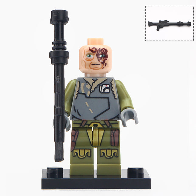 Obi-Wan Kenobi Rako Hardeen Bounty Hunter Disguise Star Wars Minifigure - Minifigure Bricks
