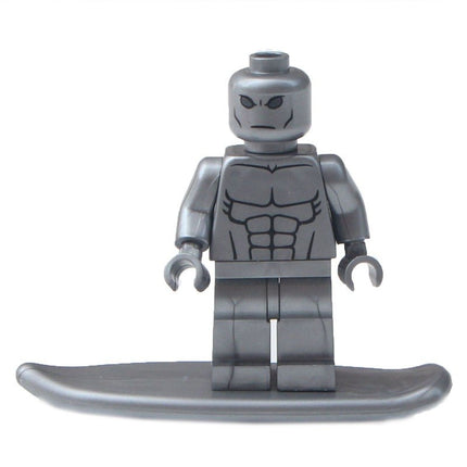 Silver Surfer Custom Marvel Superhero Minifigure - Minifigure Bricks