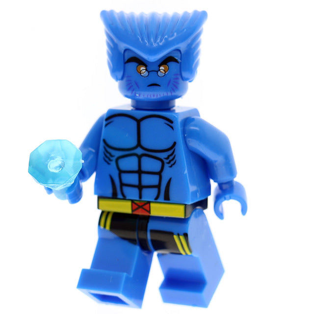 Beast (X-Men) Custom Marvel Superhero Minifigure