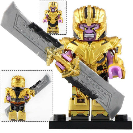 Thanos Double-Edged Sword Custom Marvel Superhero Minifigure