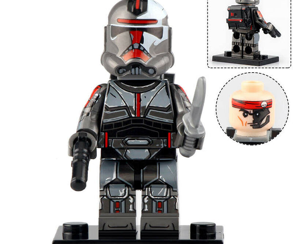 Hunter Clone Force 99 The Bad Batch custom Star Wars Minifigure