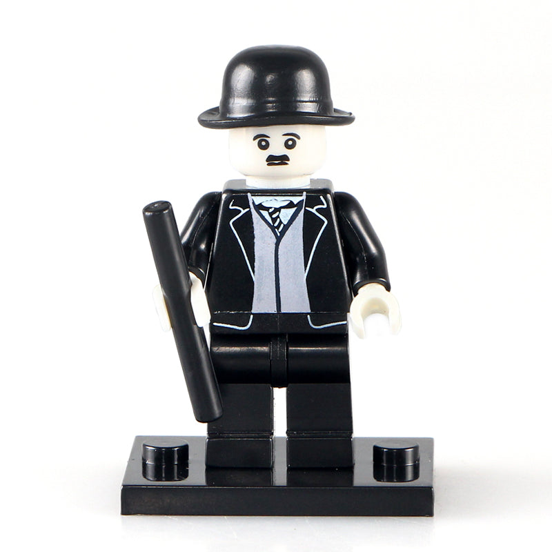Charlie Chaplin Custom Minifigure – Minifigure Bricks