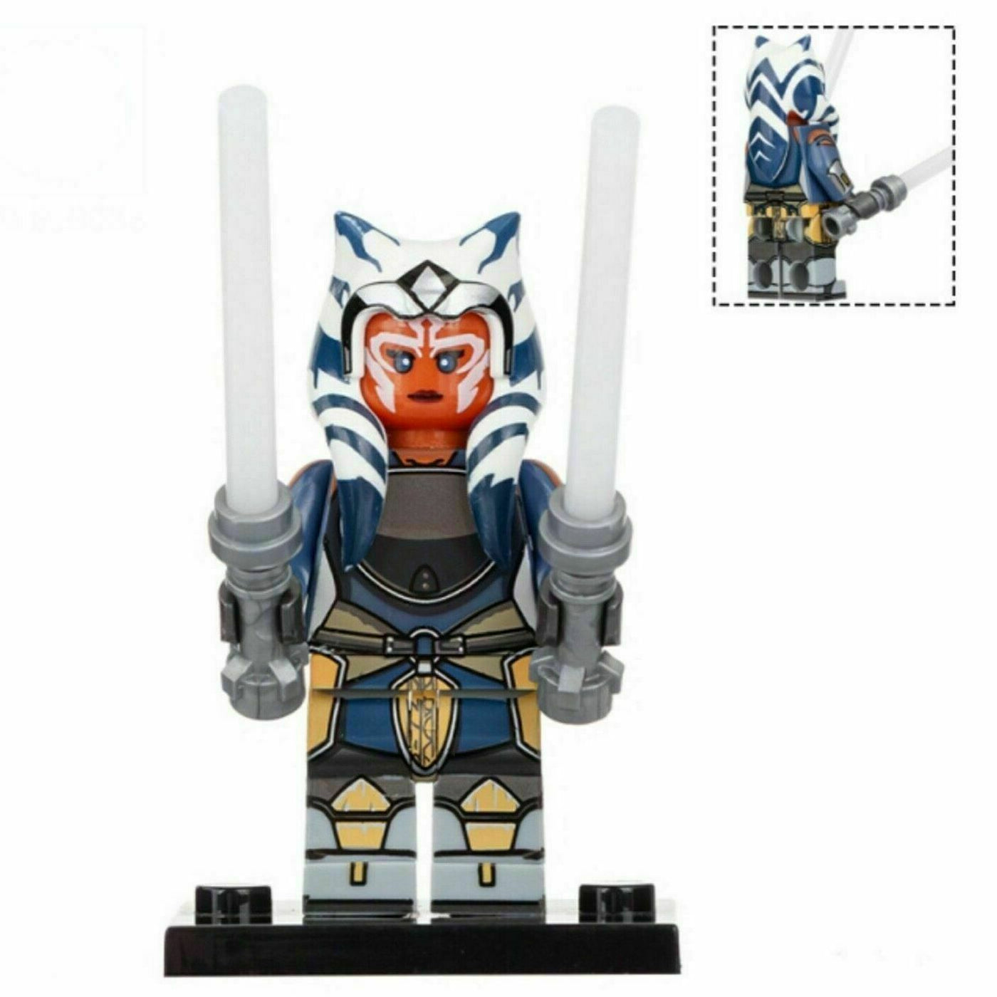 Ahsoka Tano custom Star Wars Minifigure – Minifigure Bricks