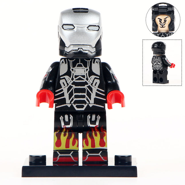 Iron Man Hot Rod Marvel Superhero Minifigure - Minifigure Bricks