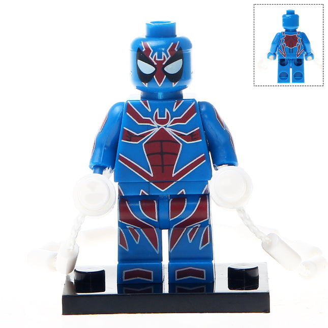 Arácnido Jr. Spider-Man Custom Marvel Superhero Minifigure - Minifigure Bricks