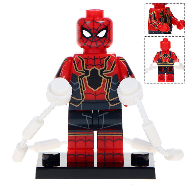 Spider-Man Custom Marvel Superhero Minifigure - Minifigure Bricks