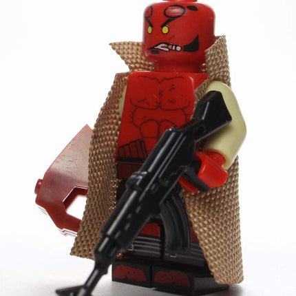 Hellboy Superhero custom Minifigure