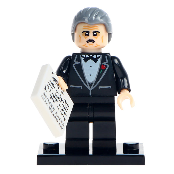 The Godfather Don Vito Corleone Mafia Minifigure – Minifigure Bricks