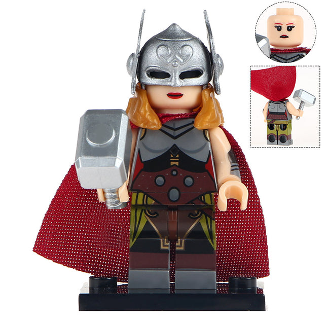 Jane Foster Lady Thor Custom Marvel Superhero Minifigure