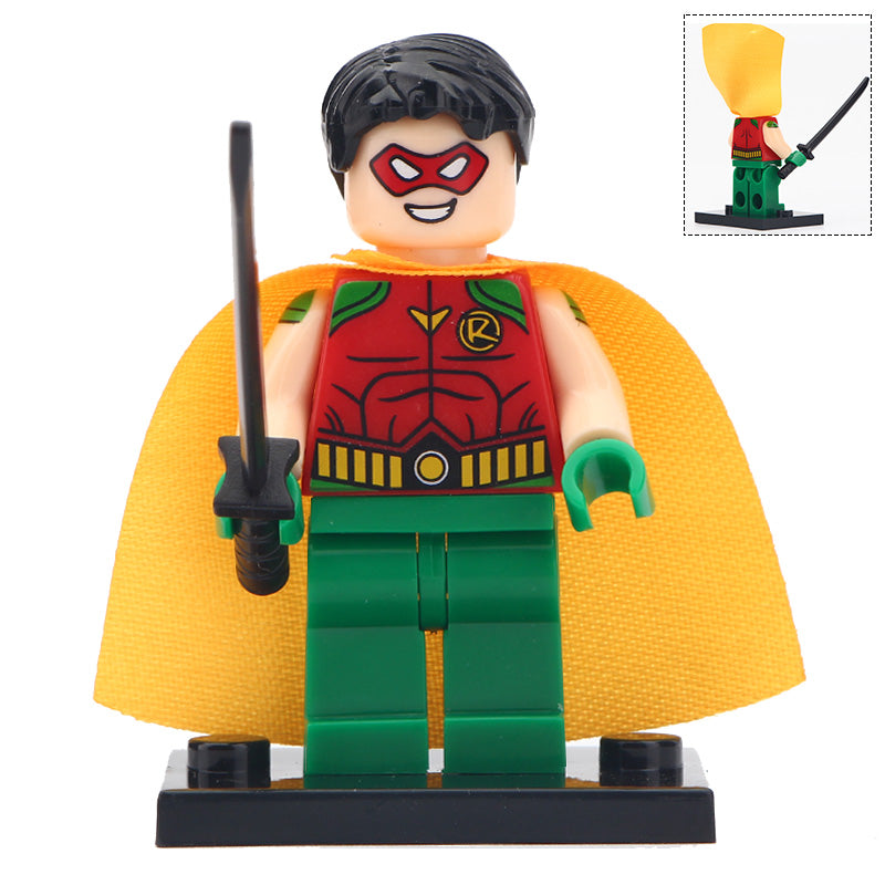 Robin Dick Grayson DC Comics Superhero Minifigure – Minifigure Bricks