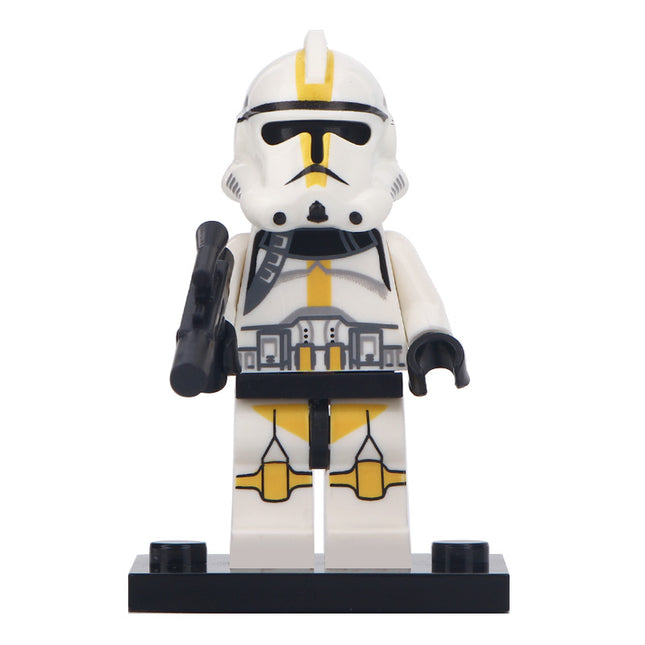 Clone Trooper Yellow Marking Custom Star Wars Minifigure