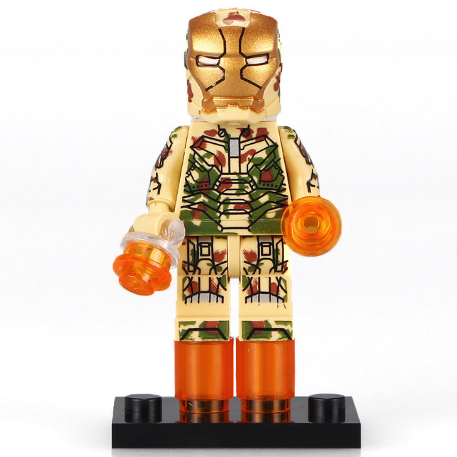 Iron Man Mark 23 Shades Marvel Superhero Minifigure - Minifigure Bricks
