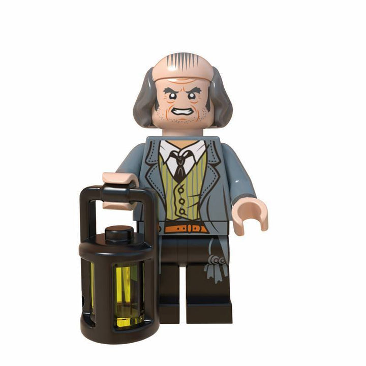 Argus Filch custom Harry Potter Series Minifigure Hogwarts Caretaker ...