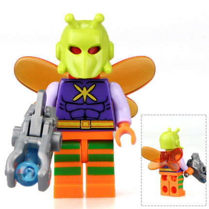 Killer Moth from Batman Custom DC Comics Superhero Minifigure - Minifigure Bricks