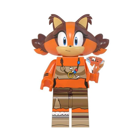 Sticks the Badger from Sonic the Hedgehog Custom Minifigure