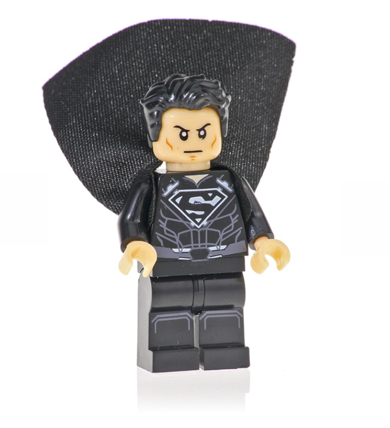 Lego superman black suit 2025