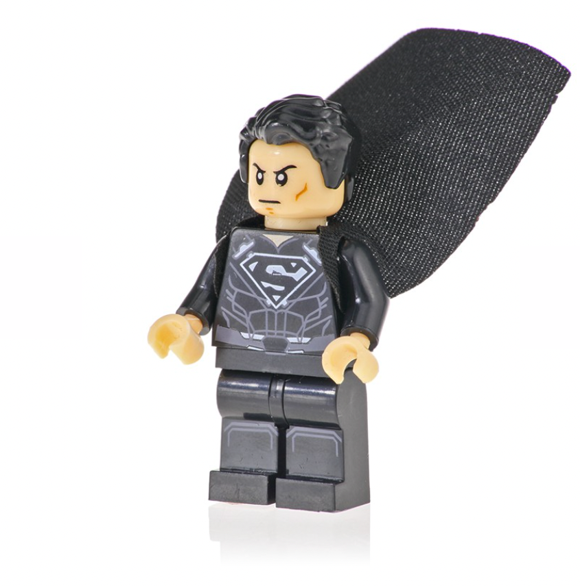 Lego black superman hotsell