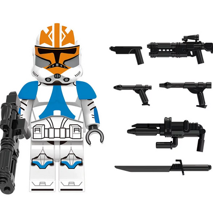 Ahsoka's Clone Troopers 332nd Company Custom Star Wars Minifigure