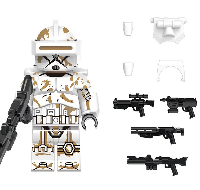 Desert Clone Trooper Custom Star Wars Minifigure