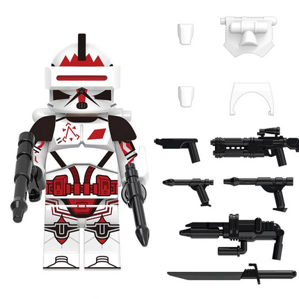 13th Clone Trooper Bucket CT-9998 Custom Star Wars Minifigure