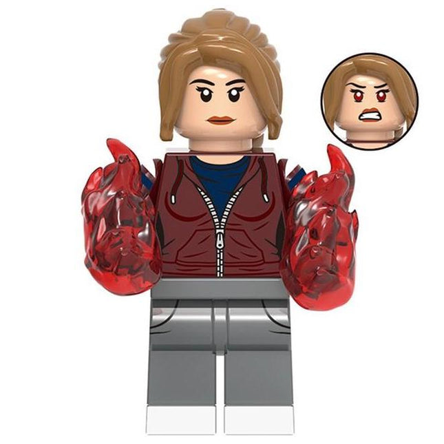 Wanda Maximoff WandaVision Custom Marvel Superhero Minifigure