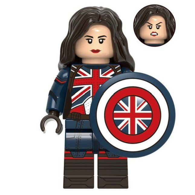 Captain Carter the Illuminati Marvel Superhero Minifigure