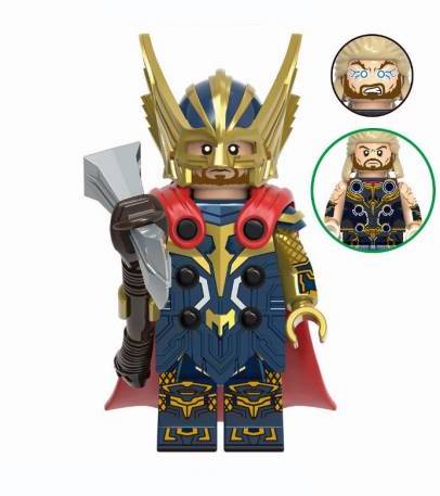 Thor (Love and Thunder) Custom Marvel Superhero Minifigure