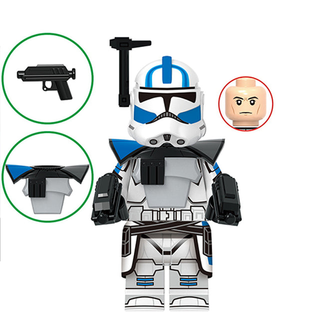 Echo 501st Legion Clone Trooper Custom Star Wars Minifigure