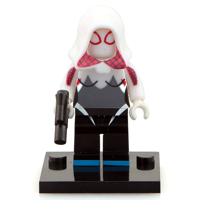 Gwen from Spider-Man Custom Marvel Superhero Minifigure - Minifigure Bricks