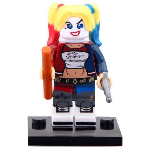 Harley Quinn from Suicide Squad DC Comics Supervillain Minifigure - Minifigure Bricks