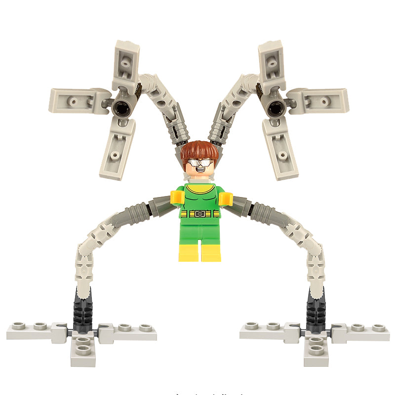 LEGO Spider-Man Dr. Octopus Otto Octavius / Doc Ock with Grabber Arms  (Junior-fig