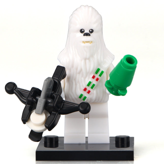 Snow Chewbacca custom Star Wars Minifigure - Minifigure Bricks
