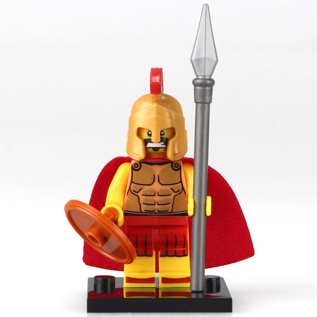 Spartan Warrior Minifigure - Minifigure Bricks