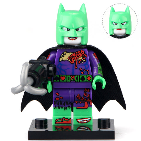 Joker Imposter Batman Injustice Custom DC Comics Superhero Minifigure - Minifigure Bricks