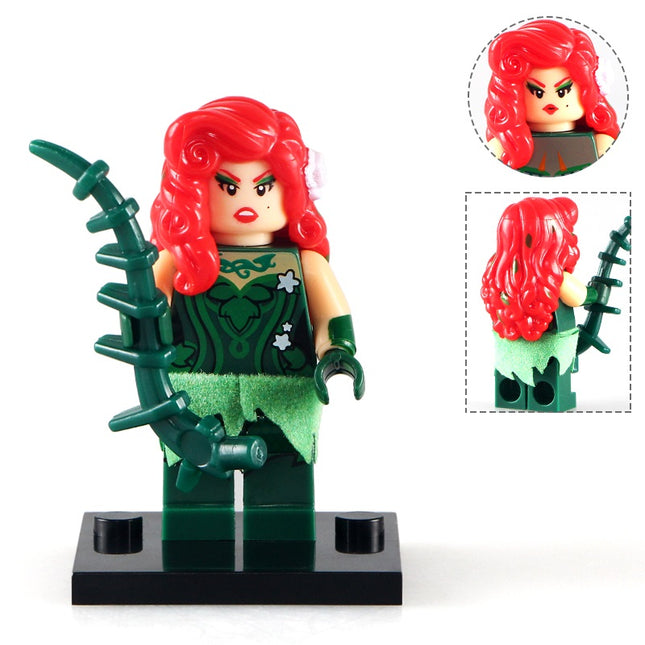 Poison Ivy DC Comics Superhero Minifigure - Minifigure Bricks