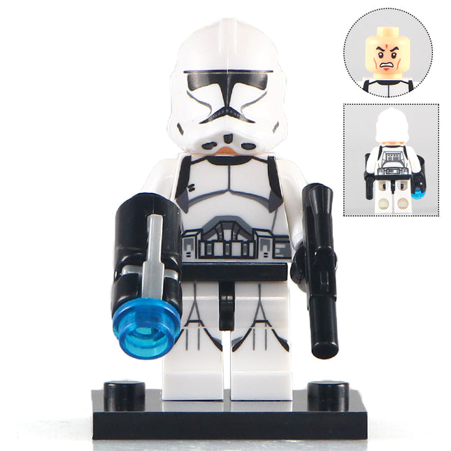 Custom Clone Trooper Star Wars Minifigure - Minifigure Bricks