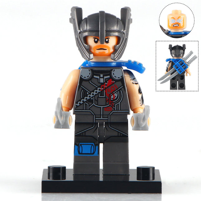 Thor Sakaar Custom Marvel Superhero Minifigure - Minifigure Bricks