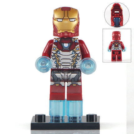 Iron Man Mark 47 Marvel Superhero Minifigure - Minifigure Bricks