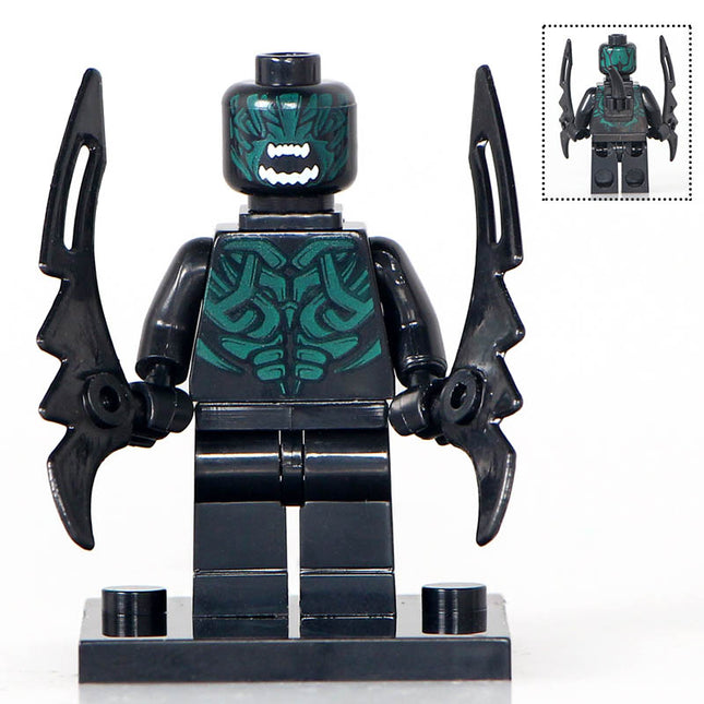 Berserker Custom Marvel Supervillain Minifigure - Minifigure Bricks