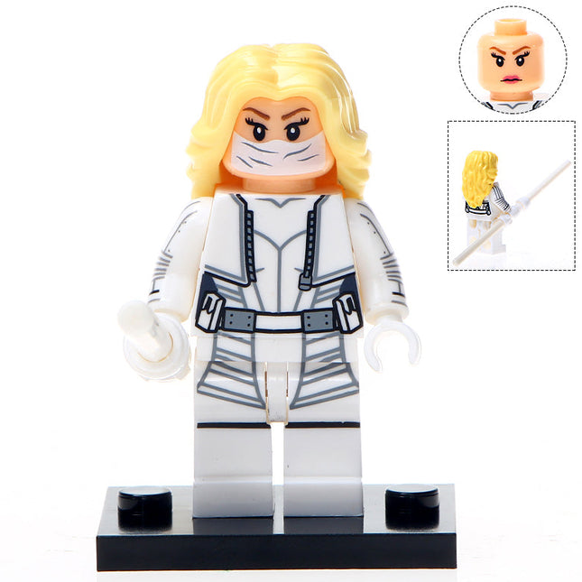 White Canary Sara Lance DC Comics Superhero Minifigure - Minifigure Bricks