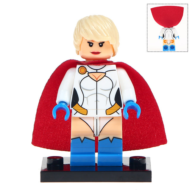 Power Girl Custom DC Comics Superhero Minifigure