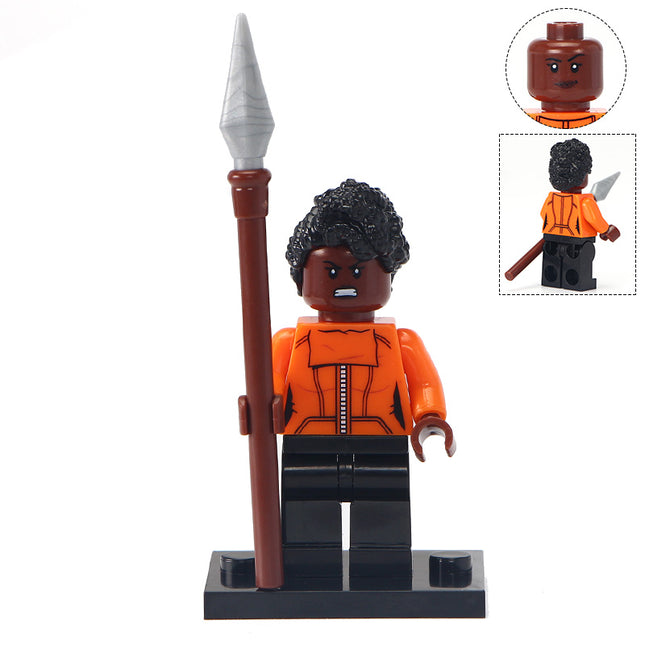 Nakia from Black Panther Custom Marvel Superhero Minifigure - Minifigure Bricks