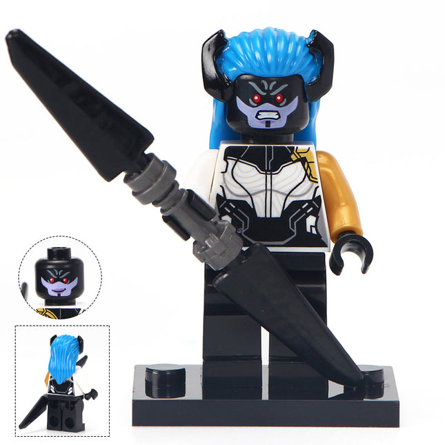 Proxima Midnight Custom Marvel Supervillain Minifigure - Minifigure Bricks