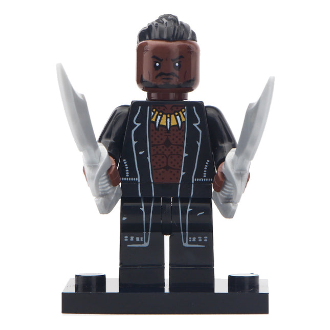 Erik Killmonger from Black Panther Custom Marvel Superhero Minifigure - Minifigure Bricks