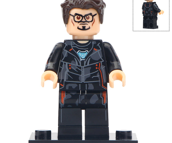 Tony Stark Lego Gray Iron Man LEGO Marvel Avengers Iron Man Hall