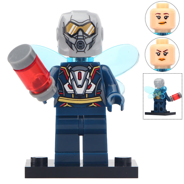 The Wasp Custom Marvel Superhero Minifigure from Ant-Man - Minifigure Bricks
