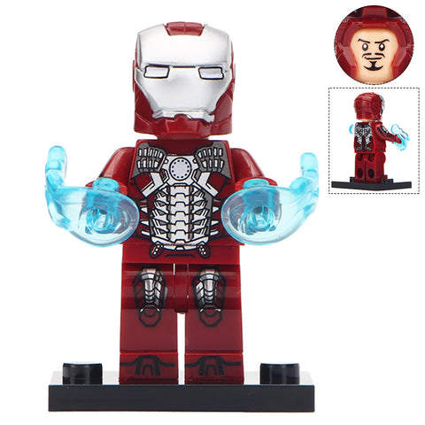 Iron Man Mark 5 Custom Marvel Superhero Minifigure – Minifigure Bricks