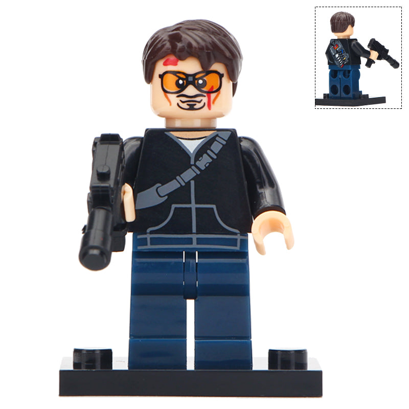 Tony Stark from Iron Man Custom Marvel Superhero Minifigure