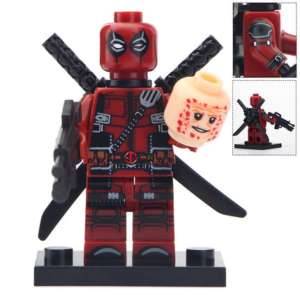 Deadpool Custom Marvel Superhero Minifigure